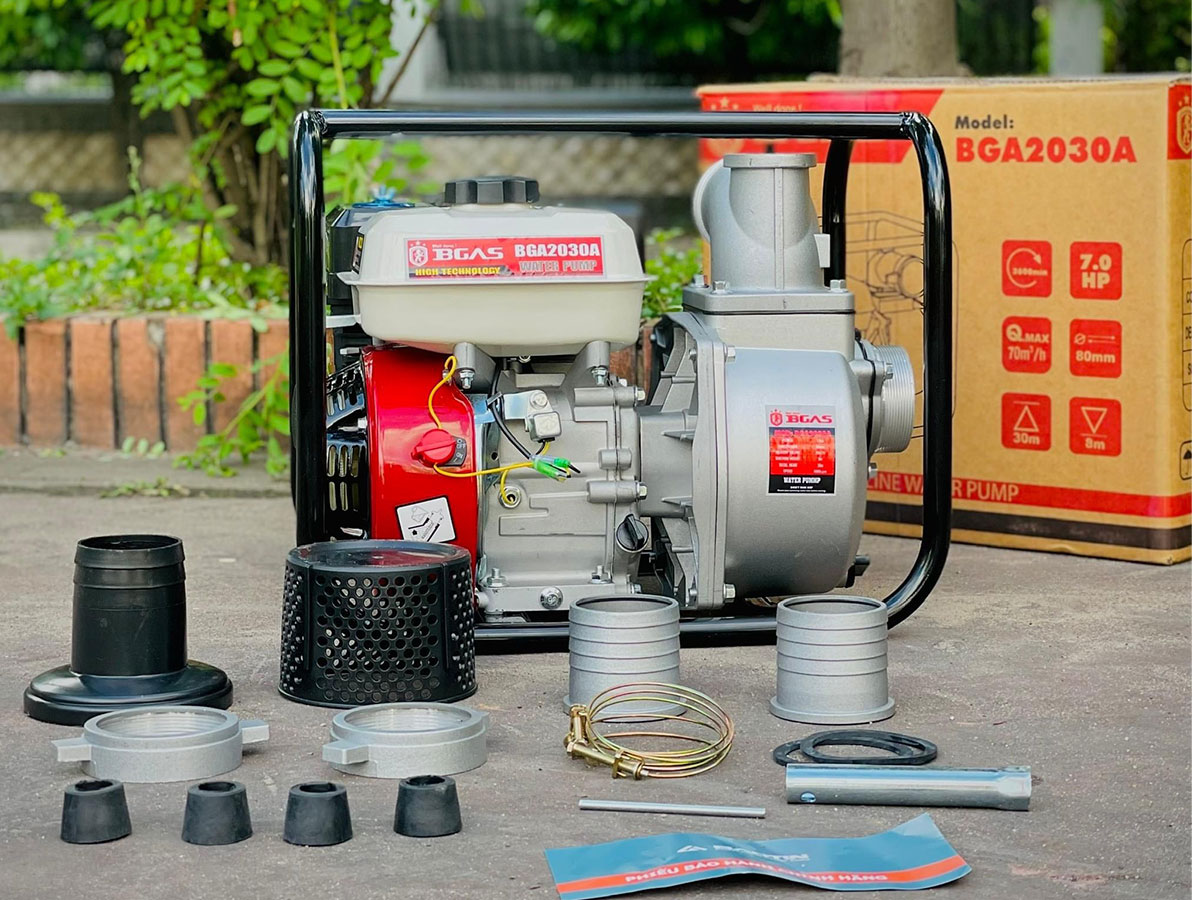 Máy bơm nước chạy xăng Bgas BGA2030A