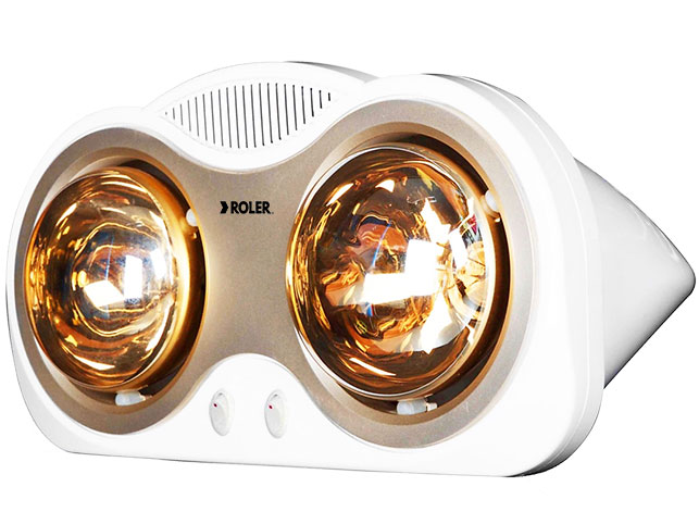 Đèn sưởi nhà tắm 2 bóng ROLER RL-2114