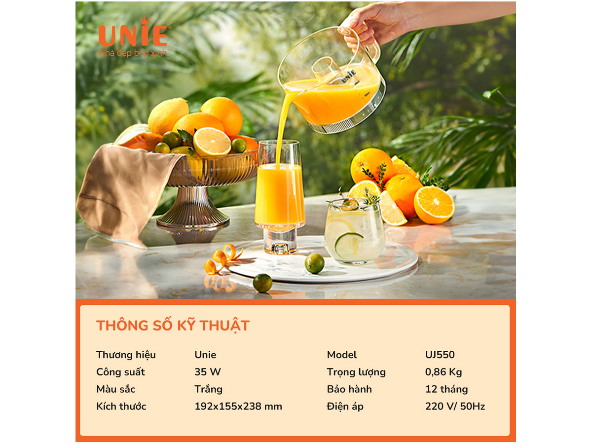 Máy vắt cam UNIE UJ550