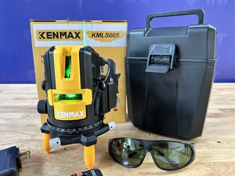 Máy cân bằng 5 tia xanh Kenmax KMLS005