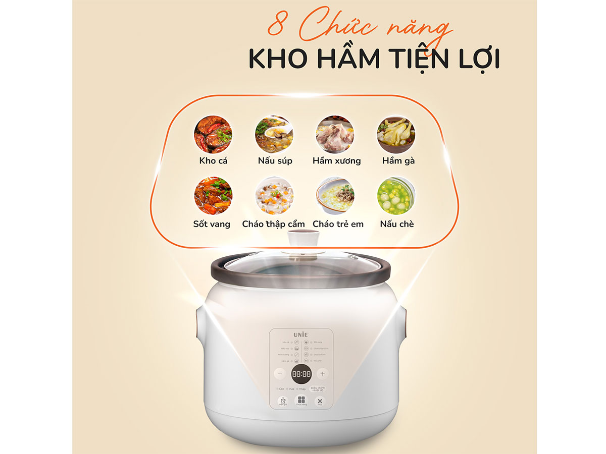 Nồi kho hầm chuyên dụng UNIE USC208