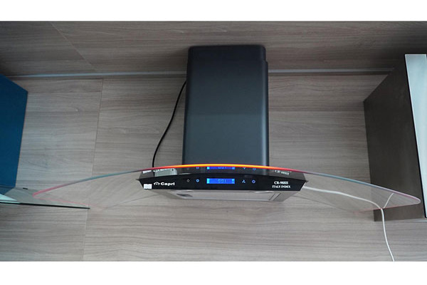 Máy hút mùi hiện đại Capri CR-988H