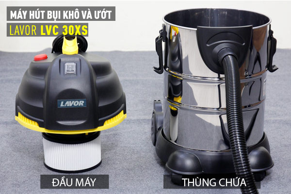 Máy hút bụi công nghiệp Lavor LVC 30 XS