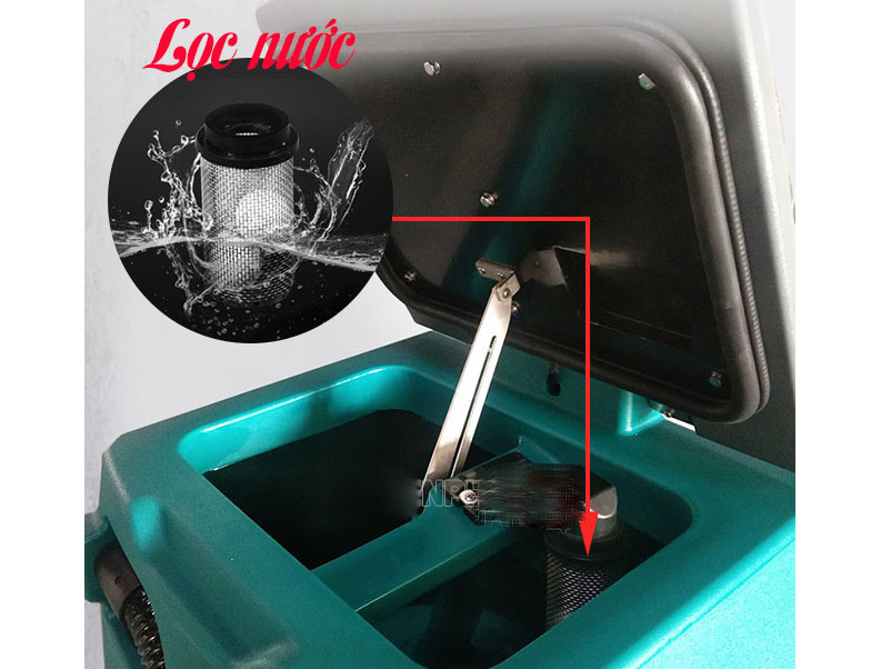 Máy chà sàn ngồi lái Kumisai KMS D8