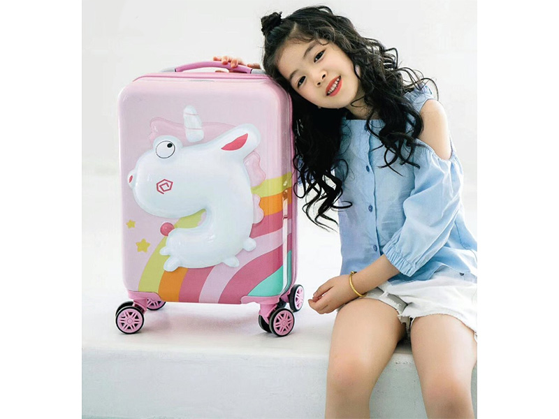 Vali kéo trẻ em BeddyBear Kỳ Lân Pony hồng (17 inch)