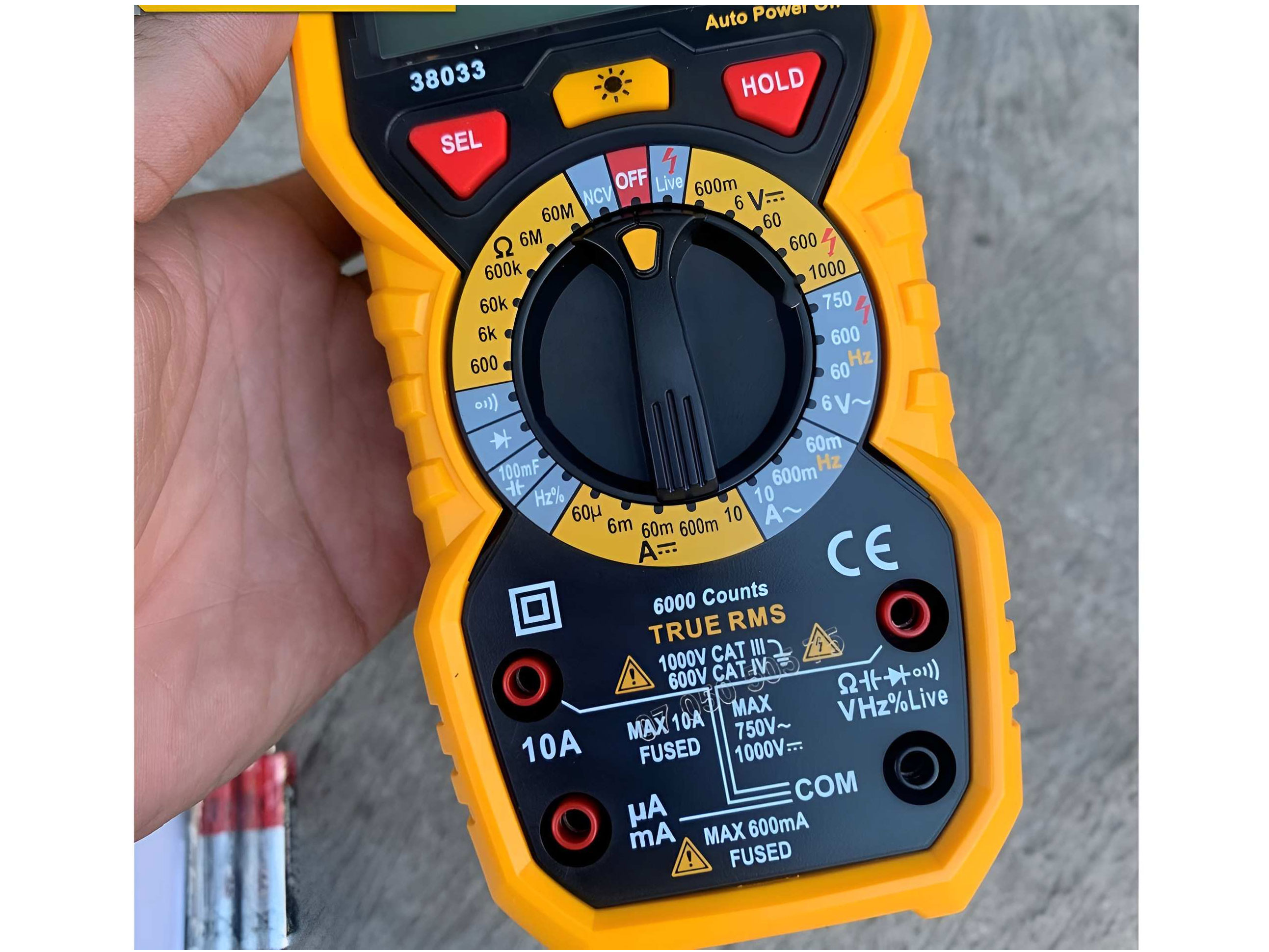 Đồng hồ vạn năng điện tử Tolsen 38033