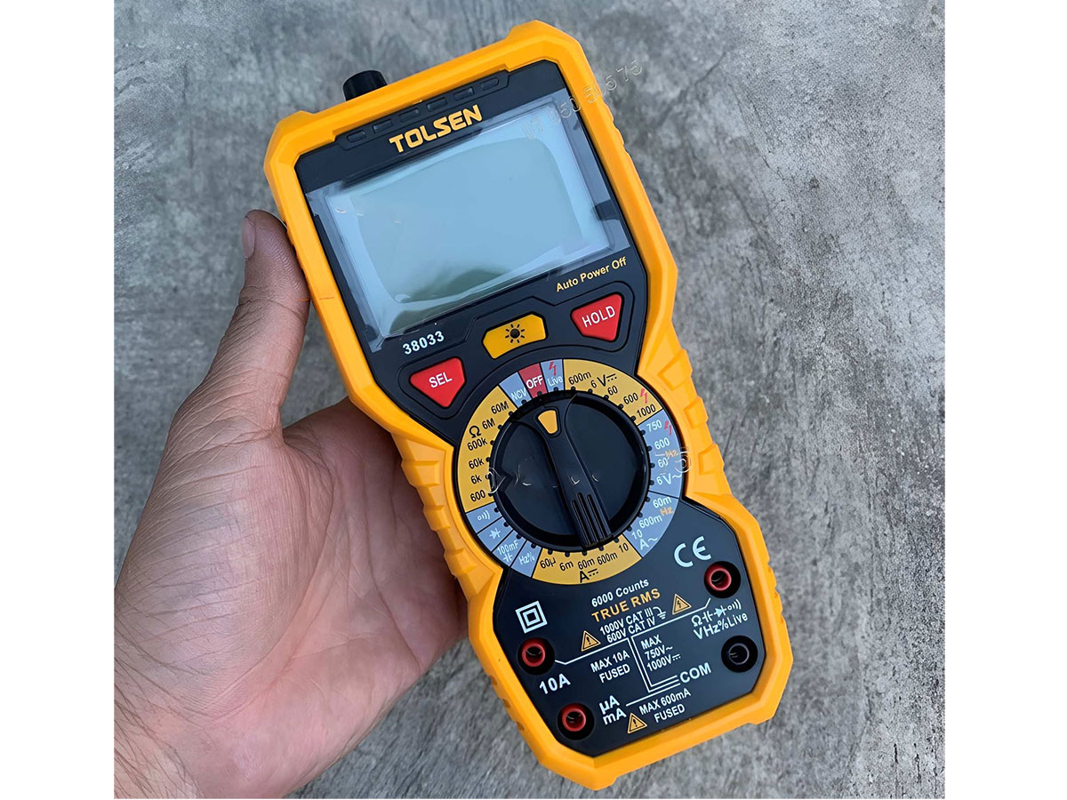 Đồng hồ vạn năng điện tử Tolsen 38033