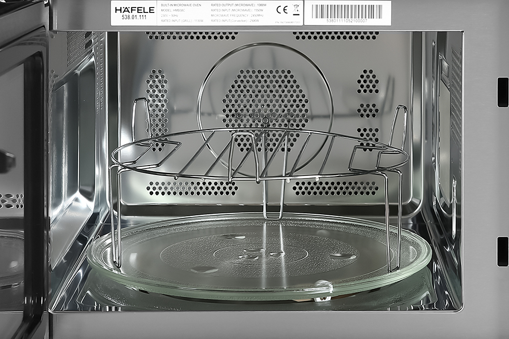 Lò vi sóng kết hợp nướng âm tủ Hafele HM-B38C (538.01.111)