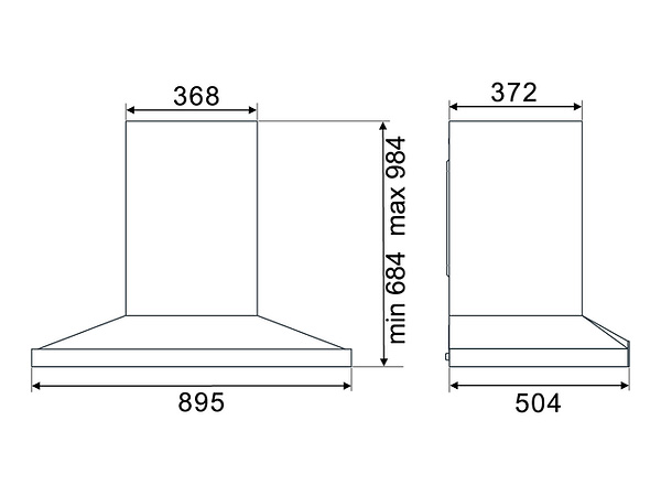 Máy hút mùi Robam A825