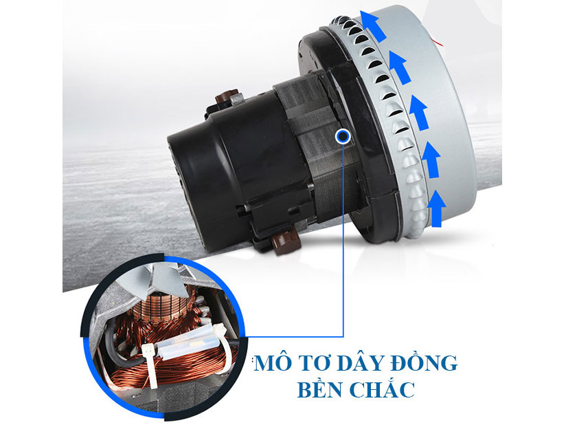 Máy chà sàn liên hợp mini Kumisai KMS201