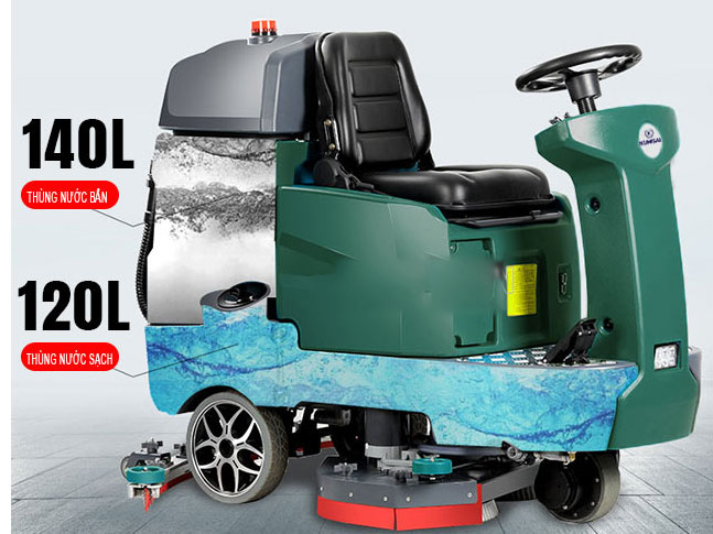 Máy chà sàn ngồi lái Kumisai KMS D9