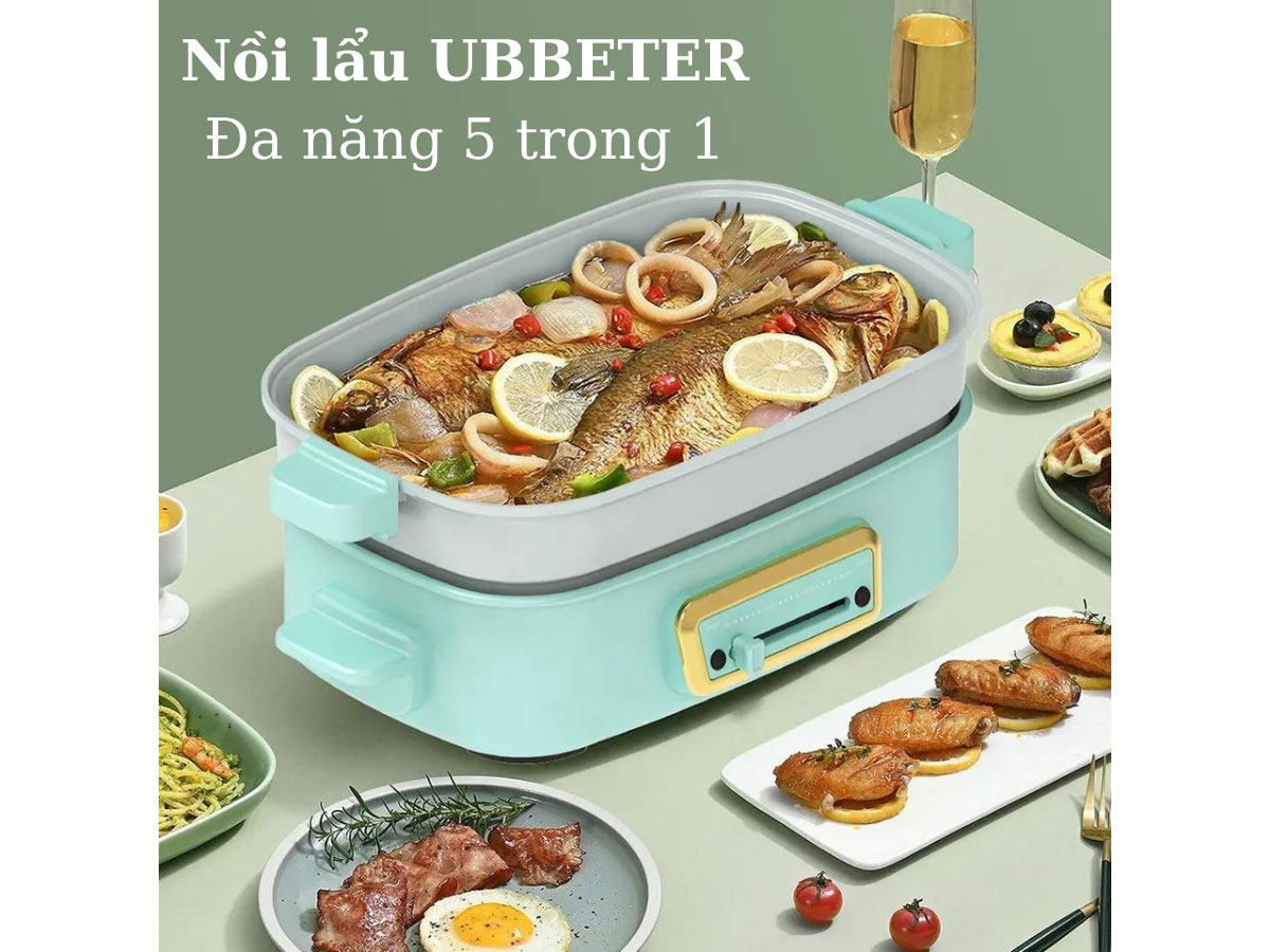 Nồi lẩu đa năng UBetter 5 trong 1 TG55M01