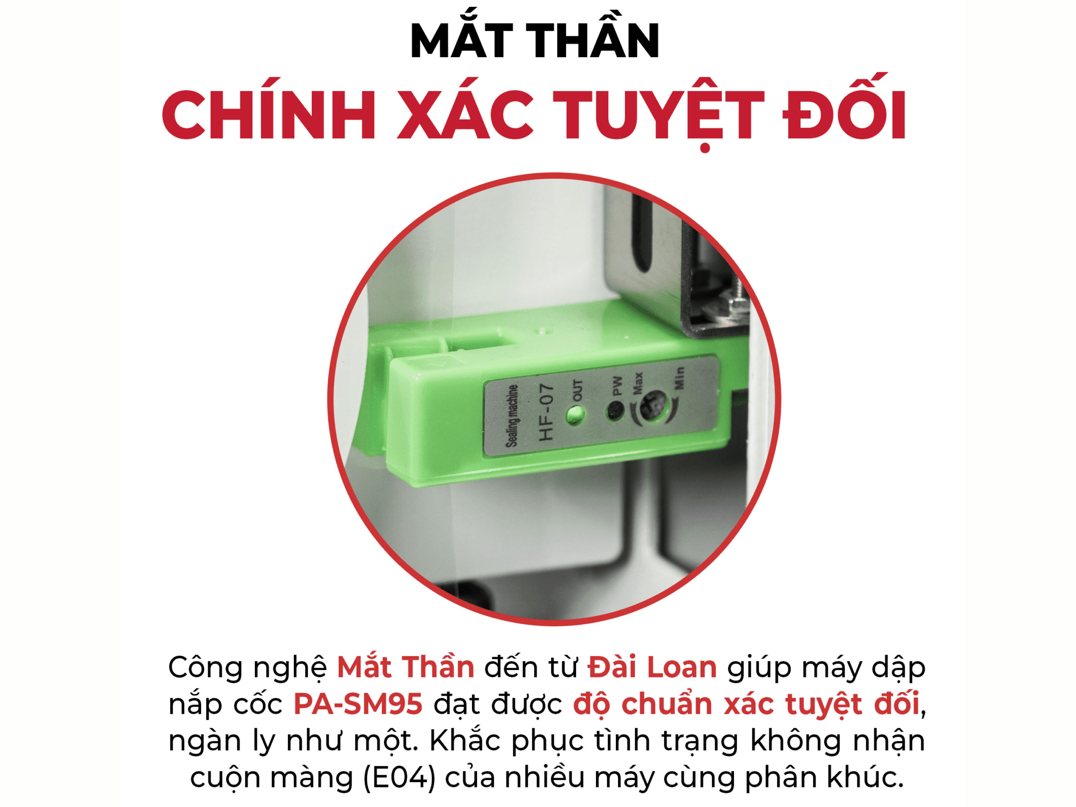 Máy dập nắp cốc Promax SM95