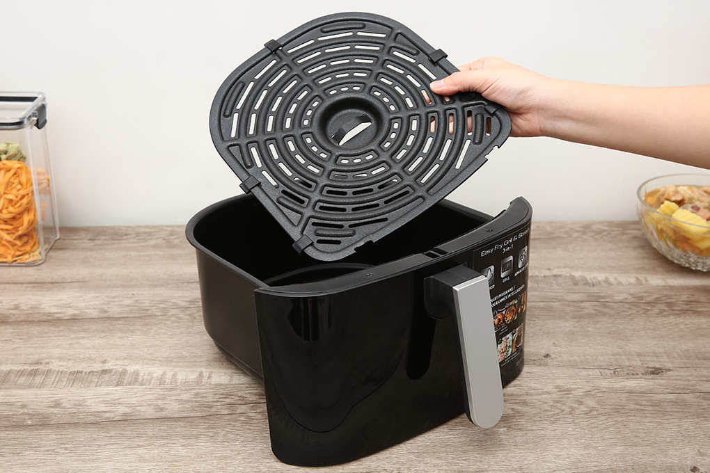 Nồi chiên không dầu Tefal 3 trong 1 Easy fry Steam & Grill FW201815