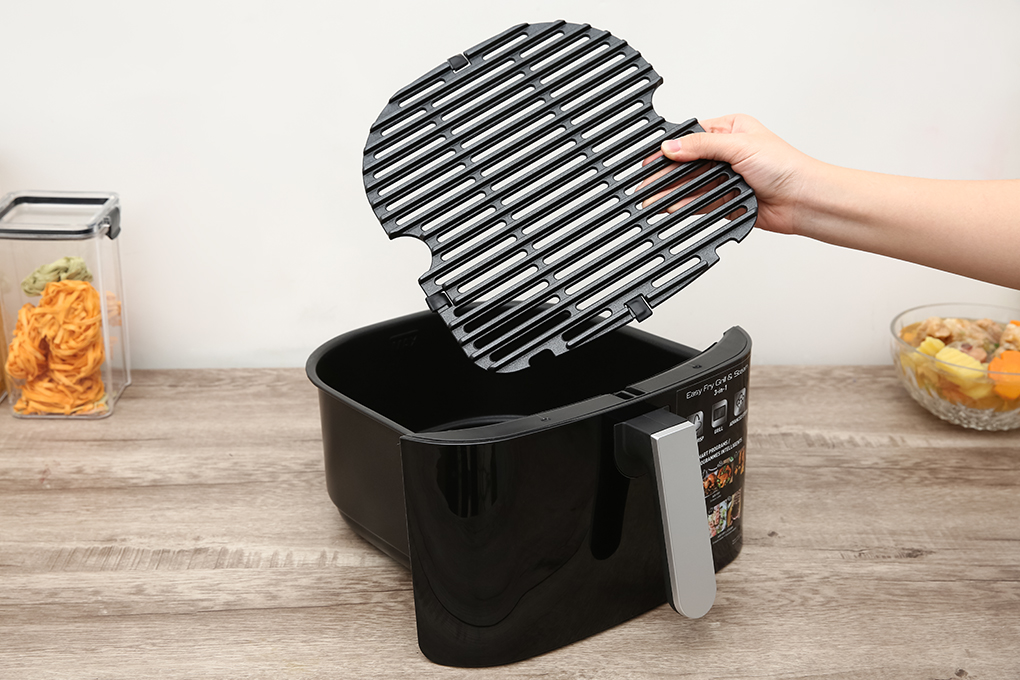 Nồi chiên không dầu Tefal 3 trong 1 Easy fry Steam & Grill FW201815