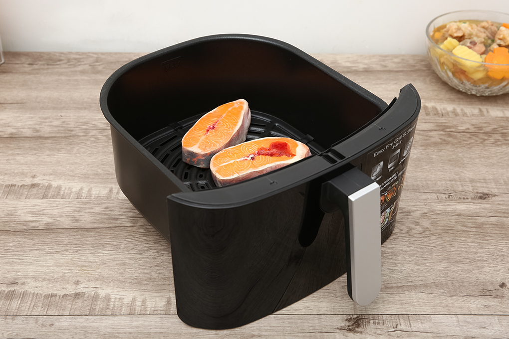 Nồi chiên không dầu Tefal 3 trong 1 Easy fry Steam & Grill FW201815