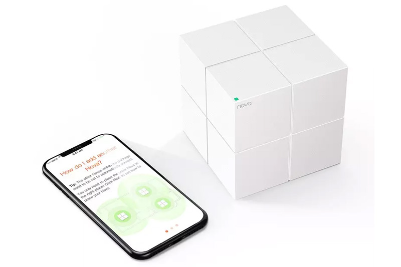 Bộ phát Wifi công nghệ Mesh chuẩn AC Tenda Nova MW6