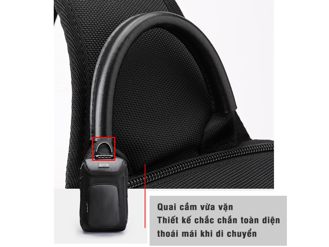 Balo đeo chéo một quai Reeyee RY217B