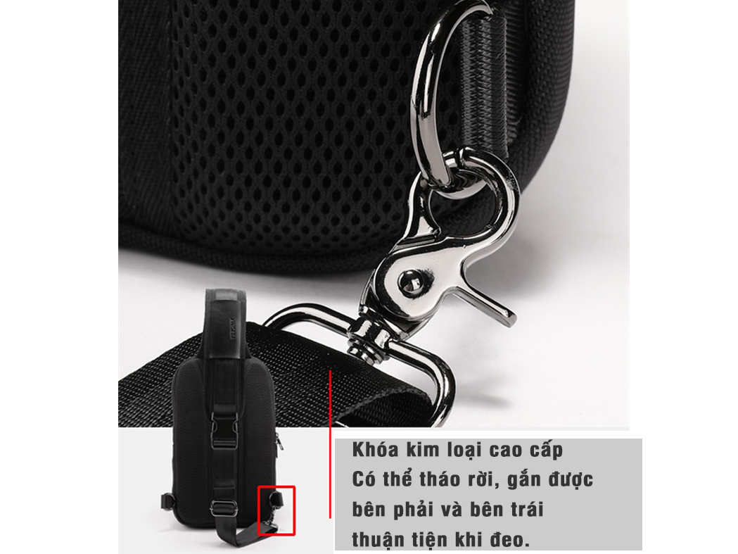 Balo đeo chéo một quai Reeyee RY217B