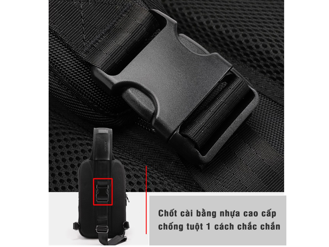 Balo đeo chéo một quai Reeyee RY217B