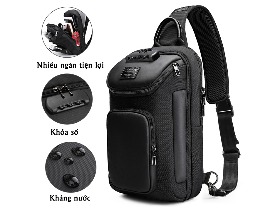 Balo đeo chéo một quai Reeyee RY217B