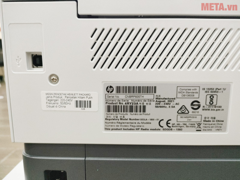 Máy in laser trắng đen HP Neverstop 1000W (4RY23A)