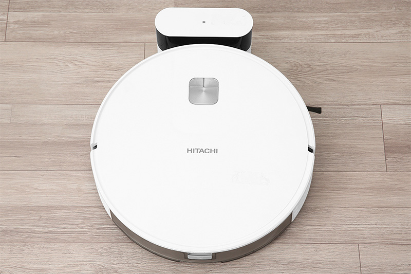 Robot hút bụi lau nhà thông minh Hitachi RV-X15N có công suất hút mạnh mẽ