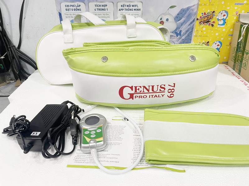 Đai massage rung nóng Genus 789
