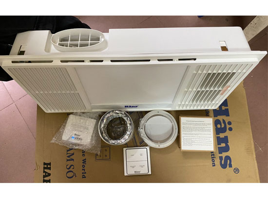 Quạt sưởi âm trần Hans HA2