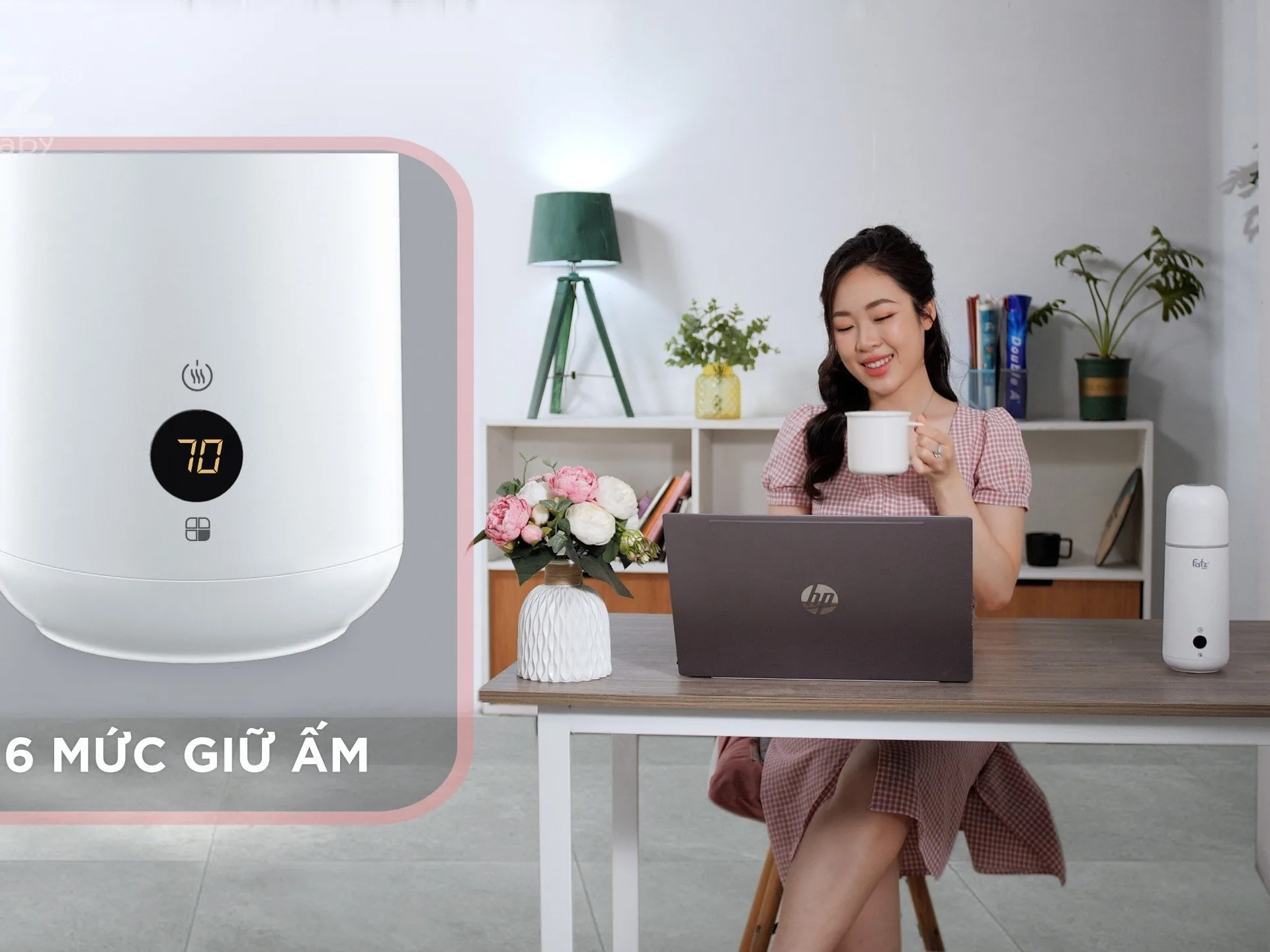 Dụng cụ đun và hâm nước pha sữa cầm tay Mini Smart 1 FB3622VA