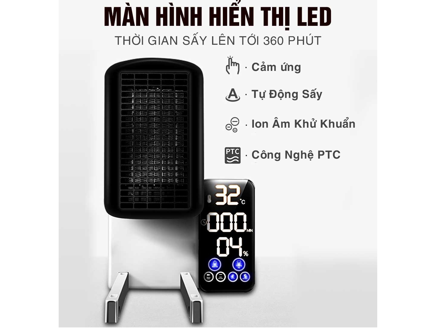Tủ sấy quần áo Sowun SW 869 (1.600W)