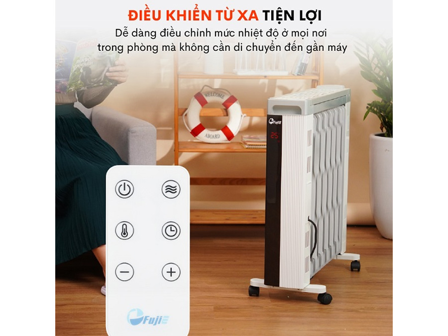 Máy sưởi dầu FujiE OFR7913