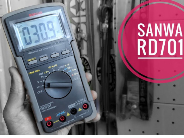 Đồng hồ vạn năng chỉ thị số Sanwa RD701