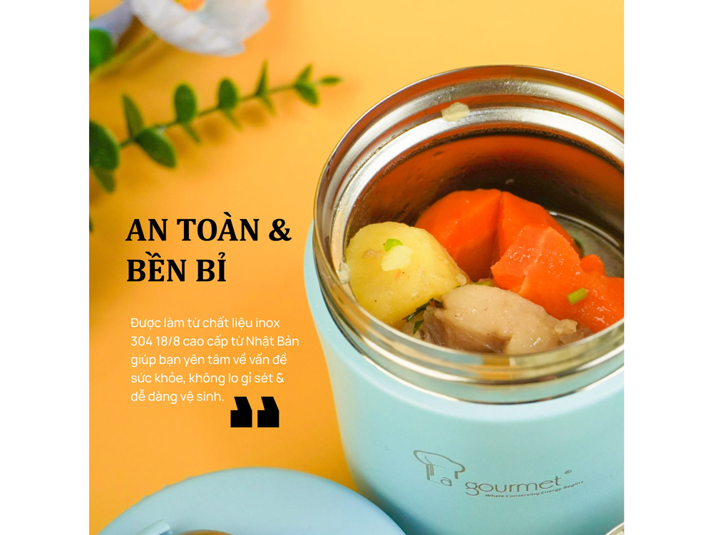 Bộ hộp giữ nhiệt La Gourmet 3 món 395870