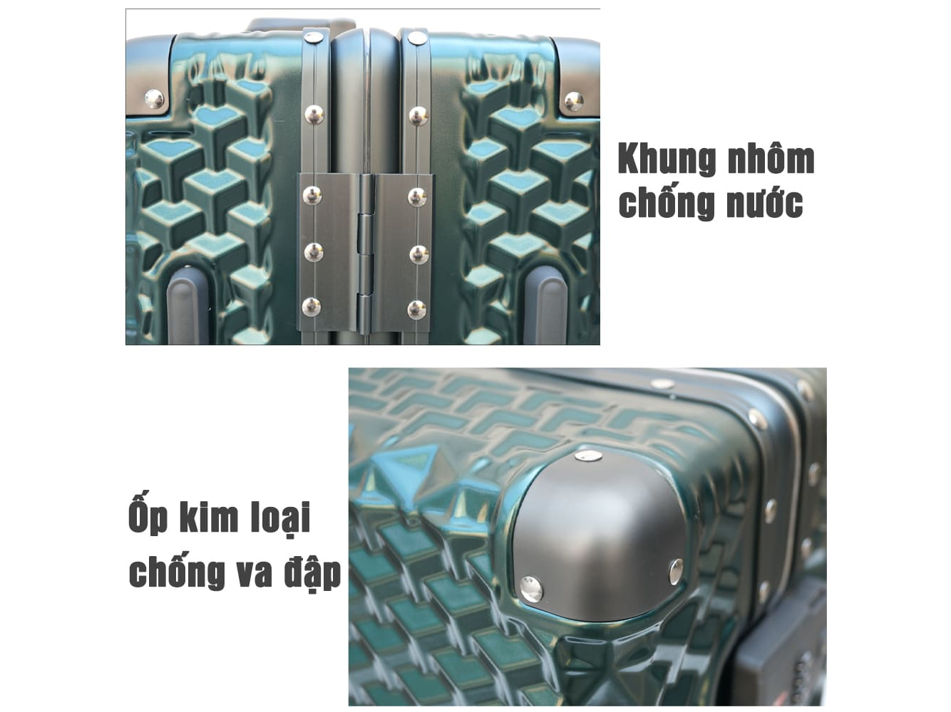 Vali khung nhôm cao cấp TRIP A98 size 24 inch
