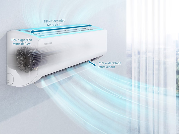 Điều hòa Samsung 2 chiều Inverter 12.000 BTU AR12ASHZAWKNSV / AR12ASHZAWKXSV