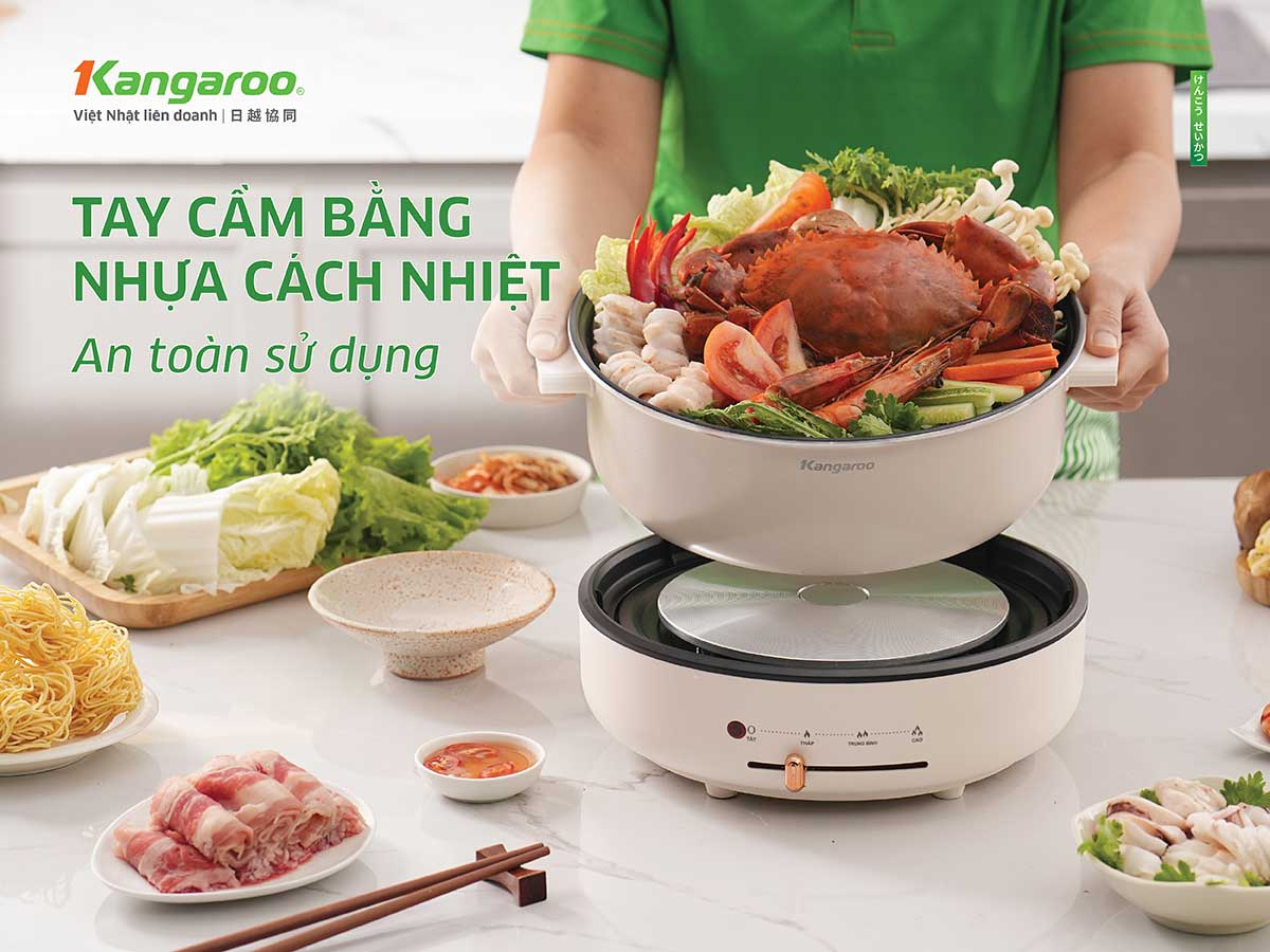 Nồi lẩu điện Kangaroo KG50EH1