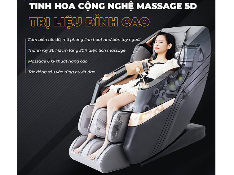 Ghế massage Queen Crown Fantasy X9