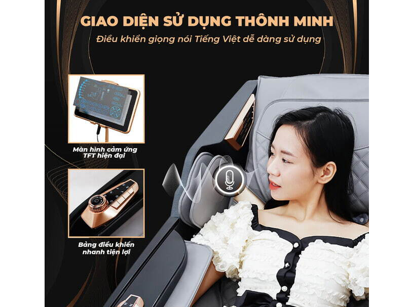 Ghế massage Queen Crown Fantasy X9