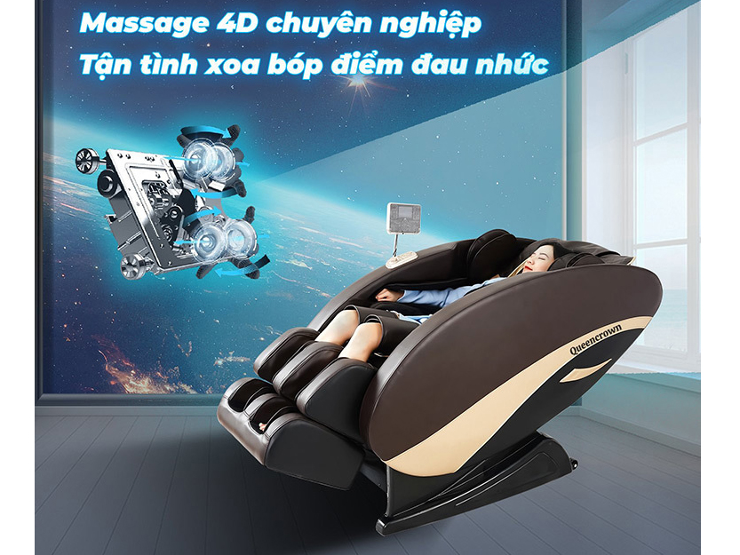 Ghế massage Queen Crown QC FX5
