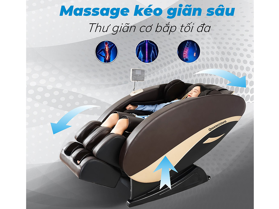 Ghế massage Queen Crown QC FX5