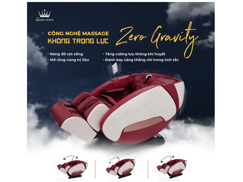 Ghế massage Queen Crown QC SL666