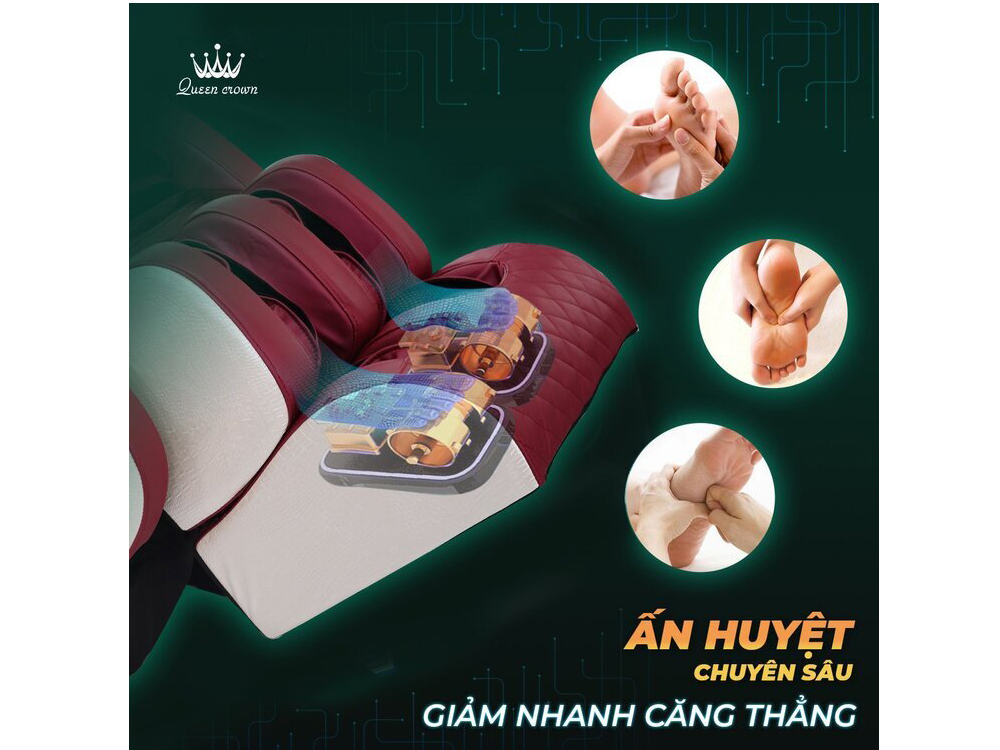 Ghế massage Queen Crown QC SL666