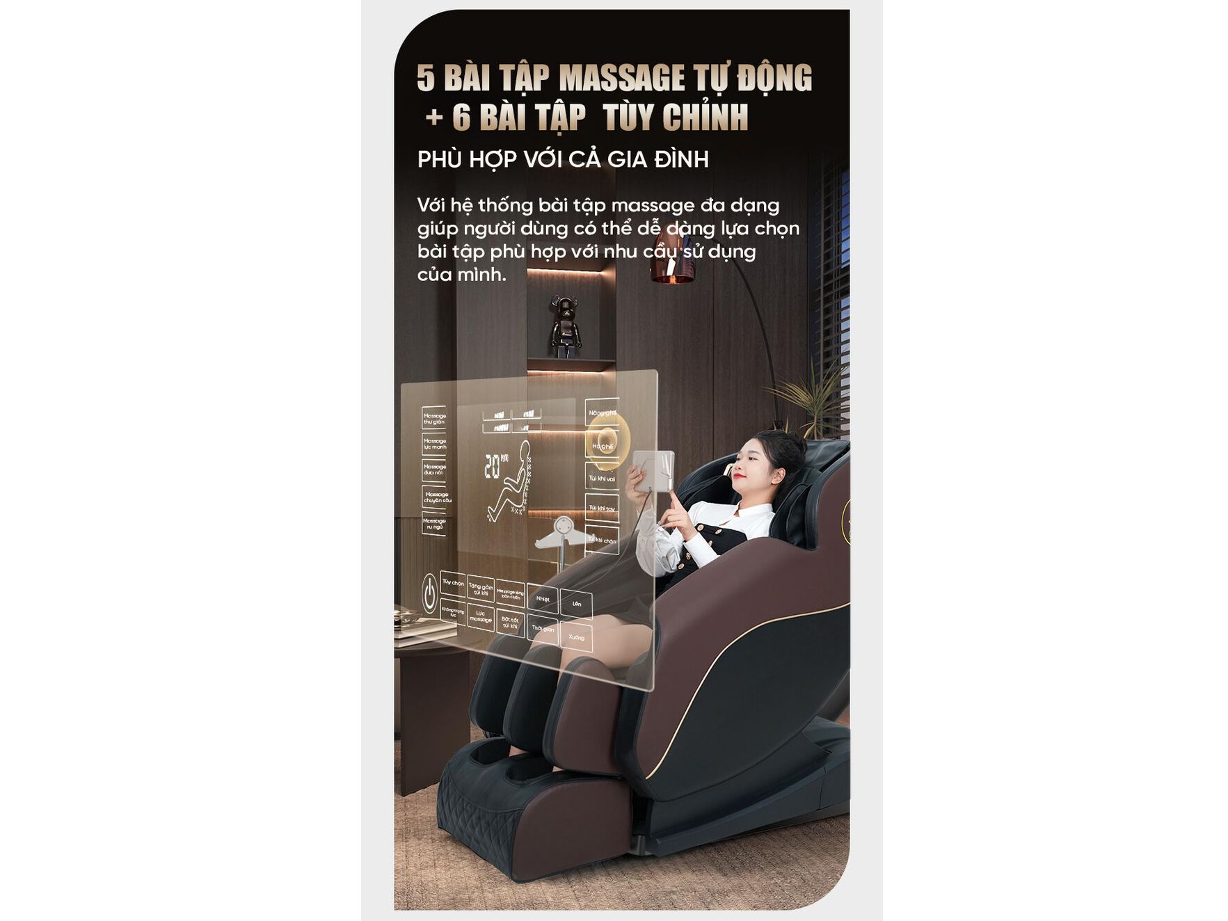 Ghế massage Queen Crown QE79