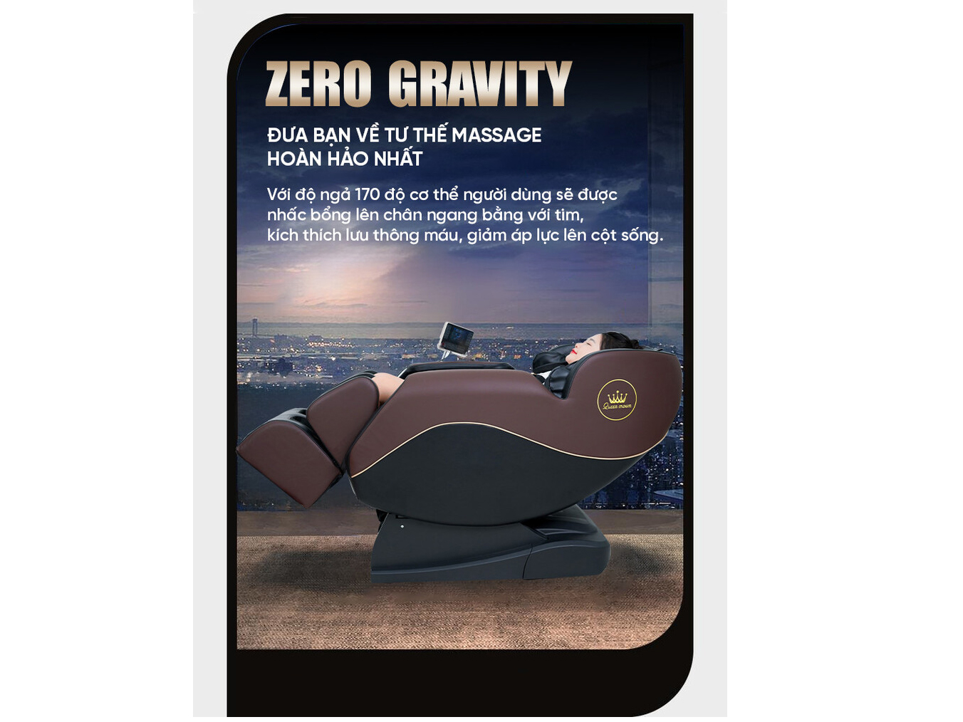 Ghế massage Queen Crown QE79