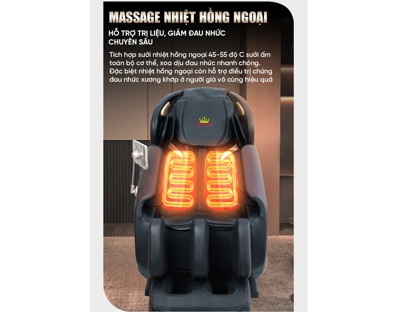 Ghế massage Queen Crown QE79