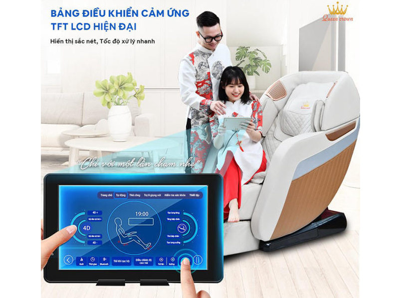 Ghế massage Queen Crown Fantasy M8