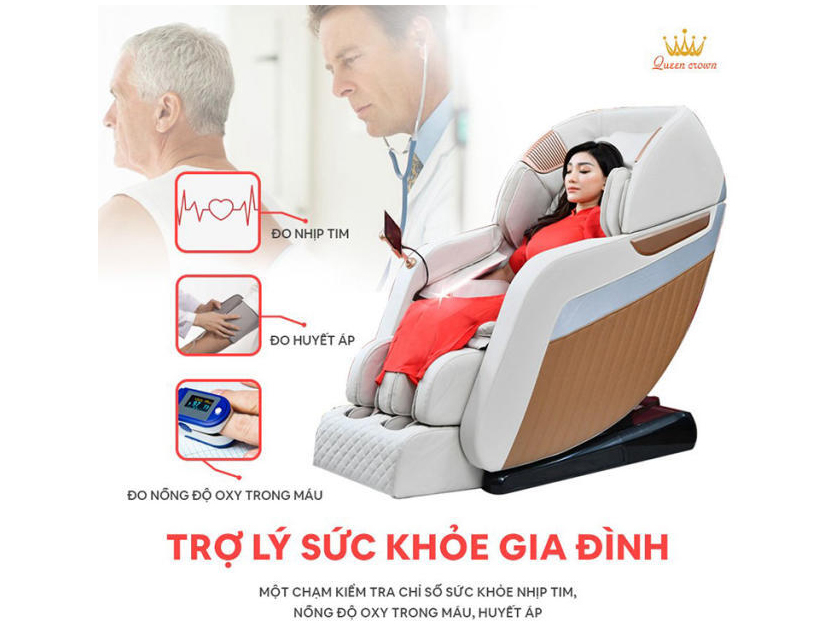 Ghế massage Queen Crown Fantasy M8