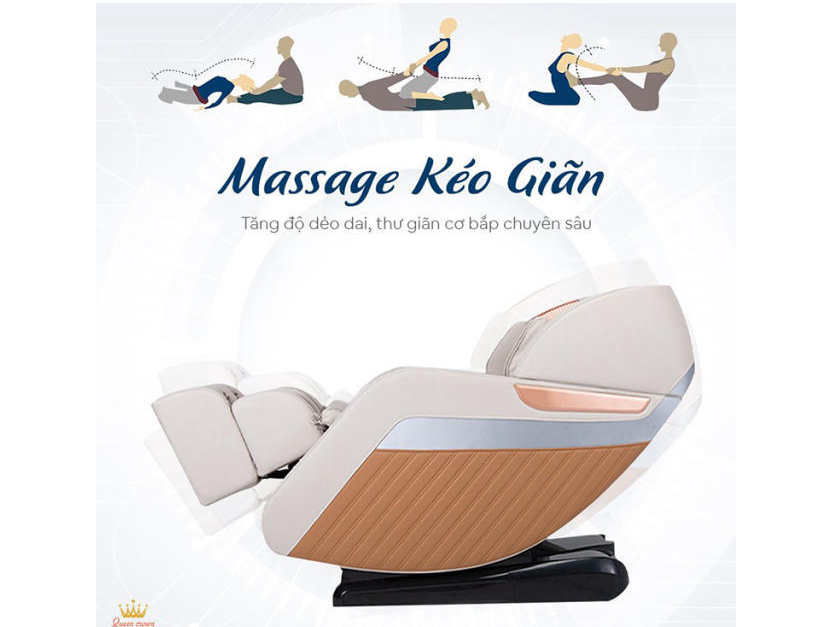 Ghế massage Queen Crown Fantasy M8