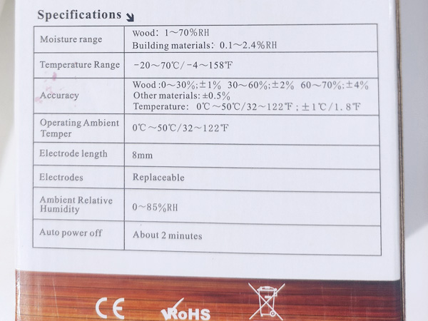 Máy đo độ ẩm bê tông, gỗ TCVN-WM03